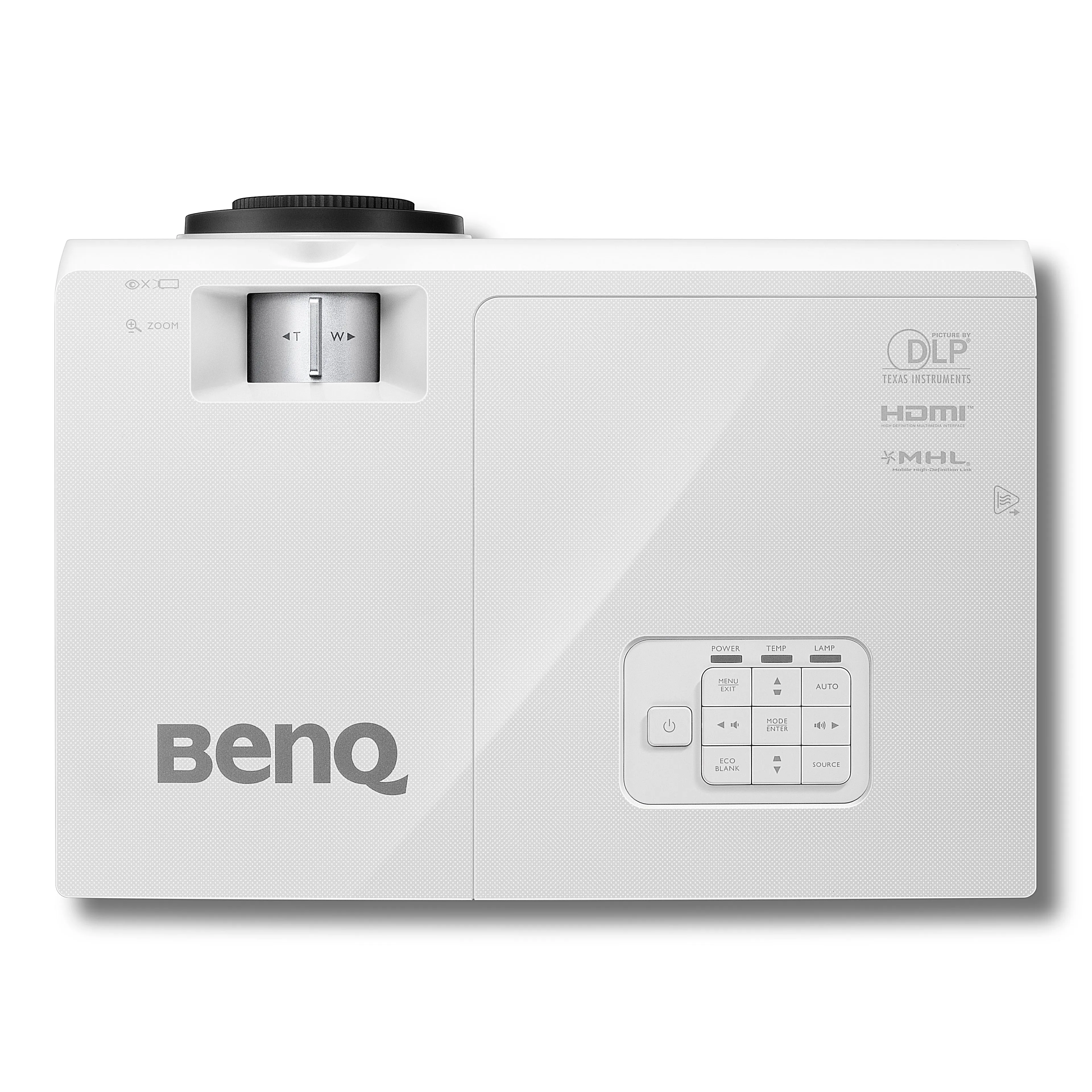 BenQ SH753+ - DLP, 5000 AL, 31dB (eco), 1,39-2,09:1, 3,3kg, Wi-Fi (Option)