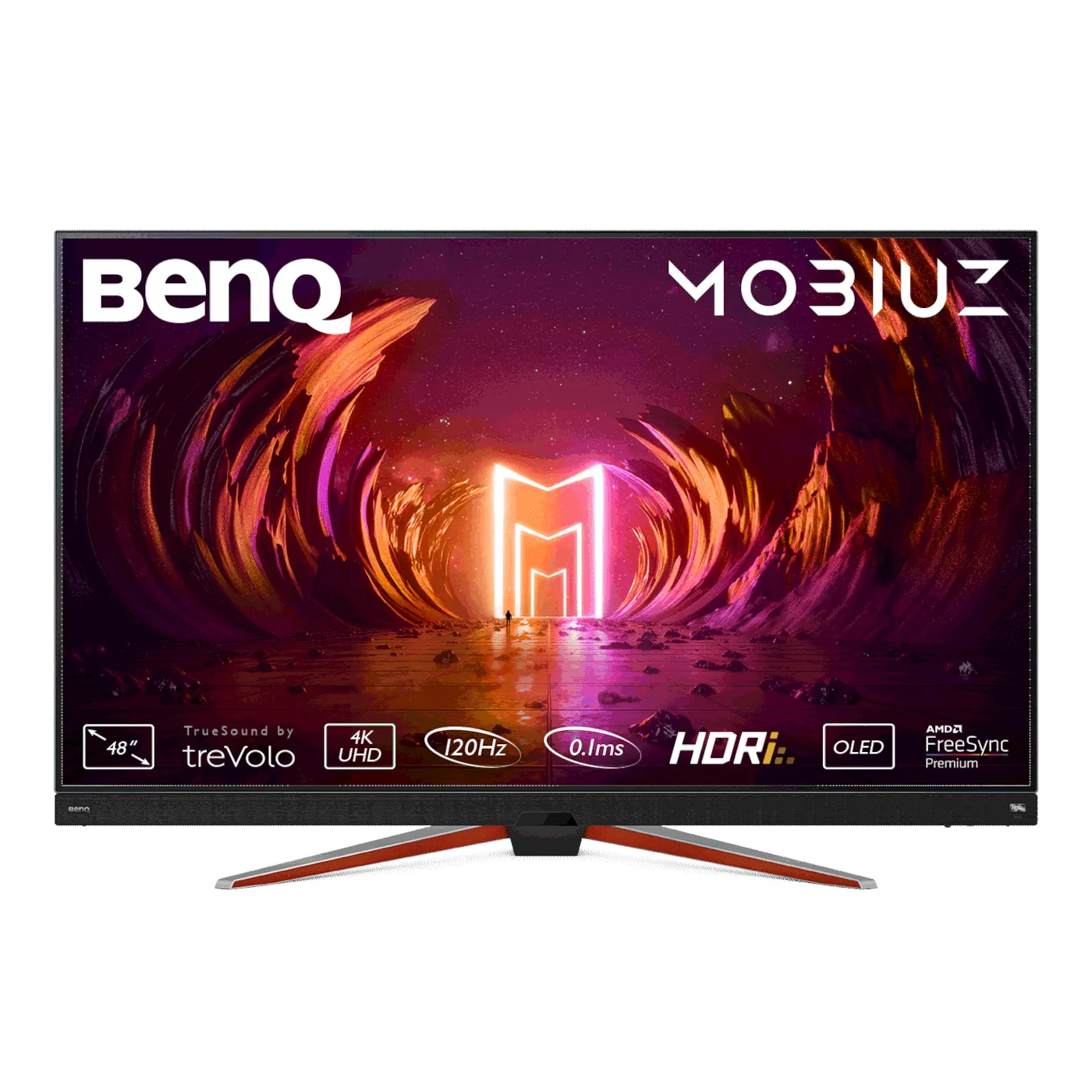 BenQ 48" Mobiuz EX480UZ 4K UHD, OLED - gamingsk&auml;rm