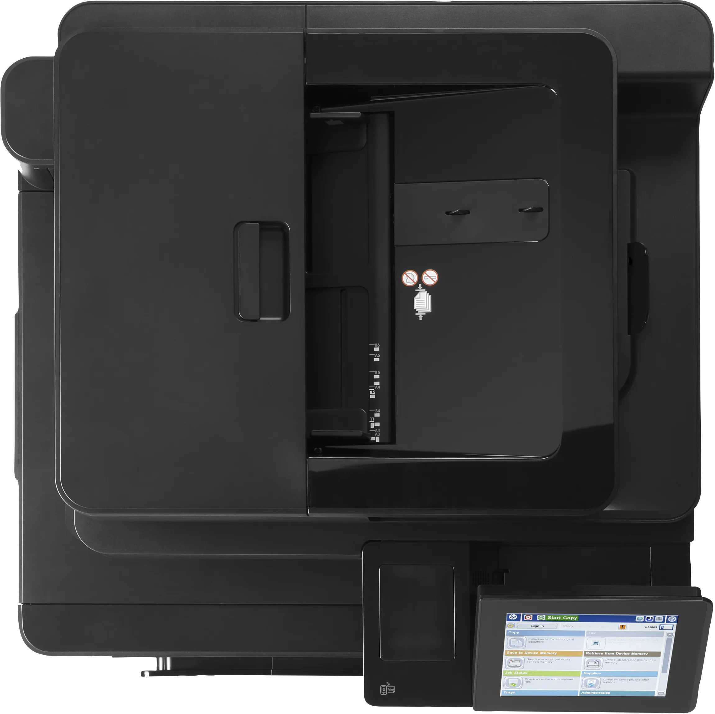 HP LaserJet Enterprise Flow MFP M880z Duplex, LAN, A3 - f&auml;rglaserskrivare