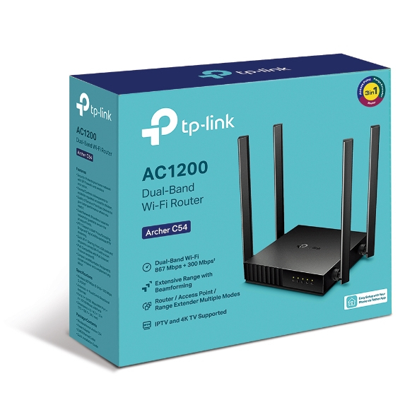 Wireless Router Fast Ethernet Dual-Band (2.4 Ghz / 5 Ghz)