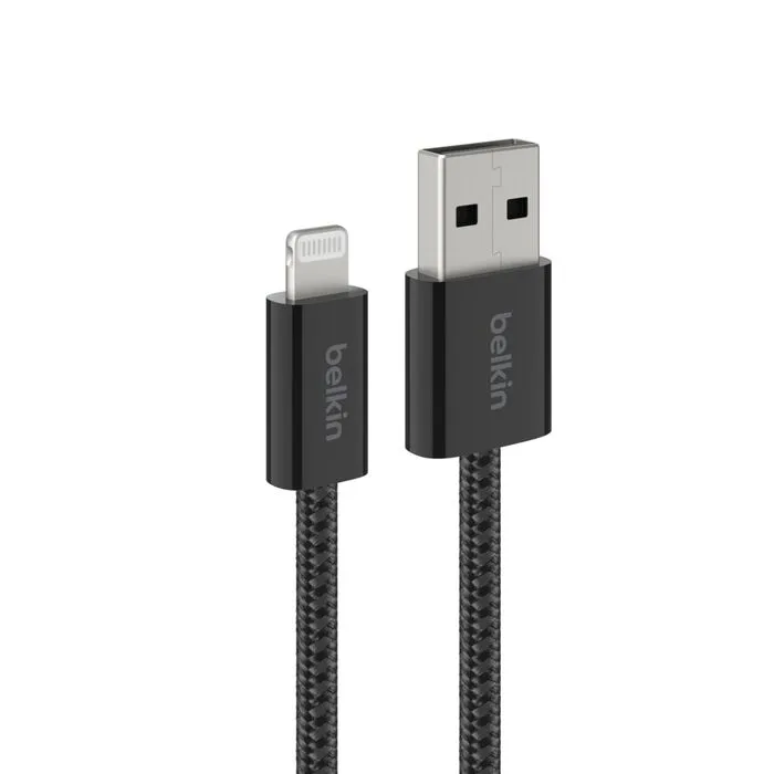 Belkin USB-A to Lightning cable, 1.5 m, Black, 2 pcs