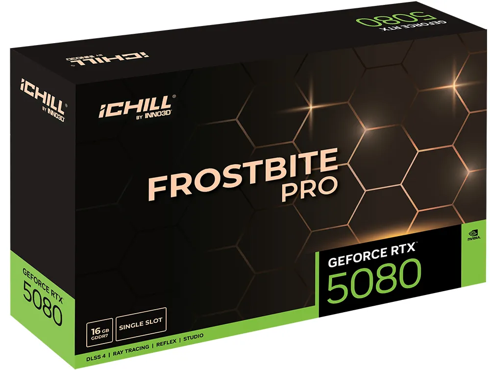 Inno3D GeForce RTX 5080 iCHILL Frostbite Pro 16GB OC