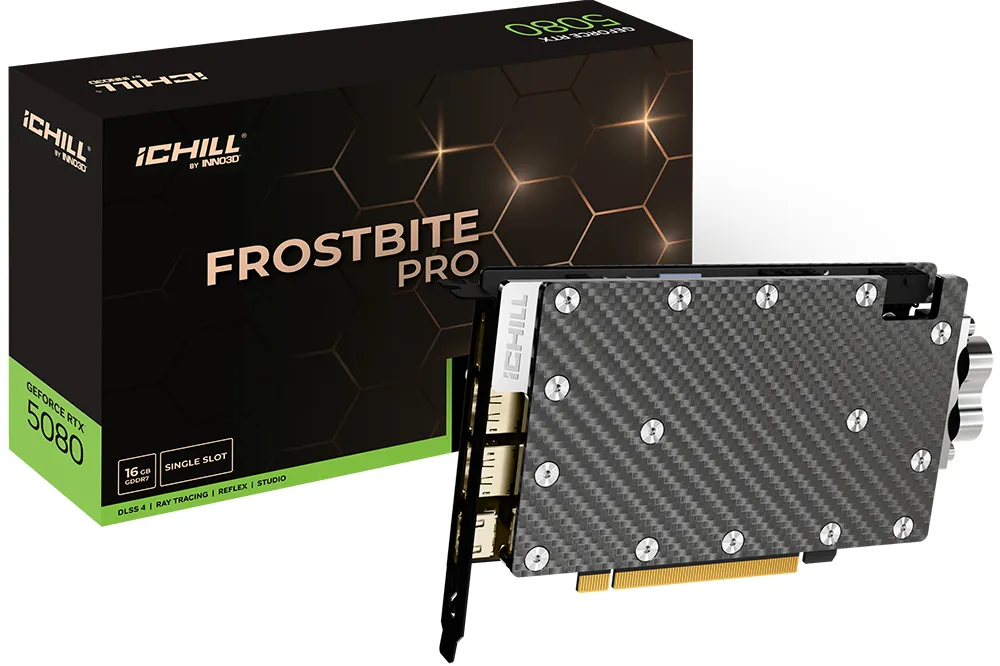 Inno3D GeForce RTX 5080 iCHILL Frostbite Pro 16GB OC