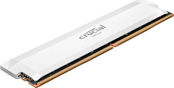 Crucial Pro OC 16GB (1x16GB) 6400Mhz DDR5 - memory, white