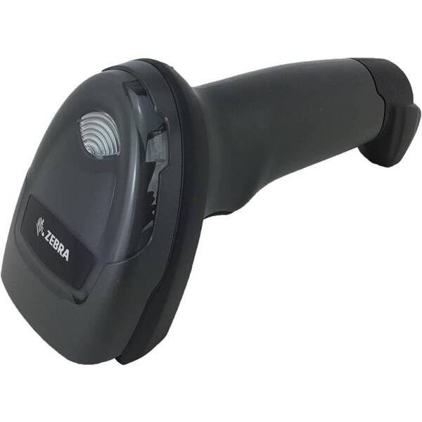 Zebra DS8108 SR Corded 1D/2D Handheld Imager, 1280 x 960 pixels, Circular 617nm Amber LED, IP42, Twilight Black