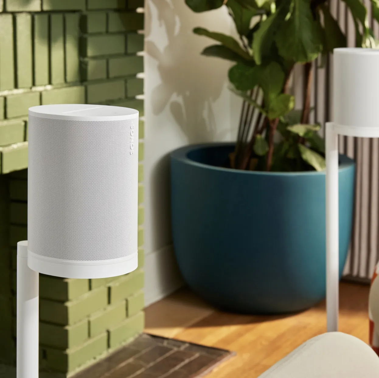 Sonos Era 100 SL, 2.0, Dolby Atmos Music soundbar, valkoinen