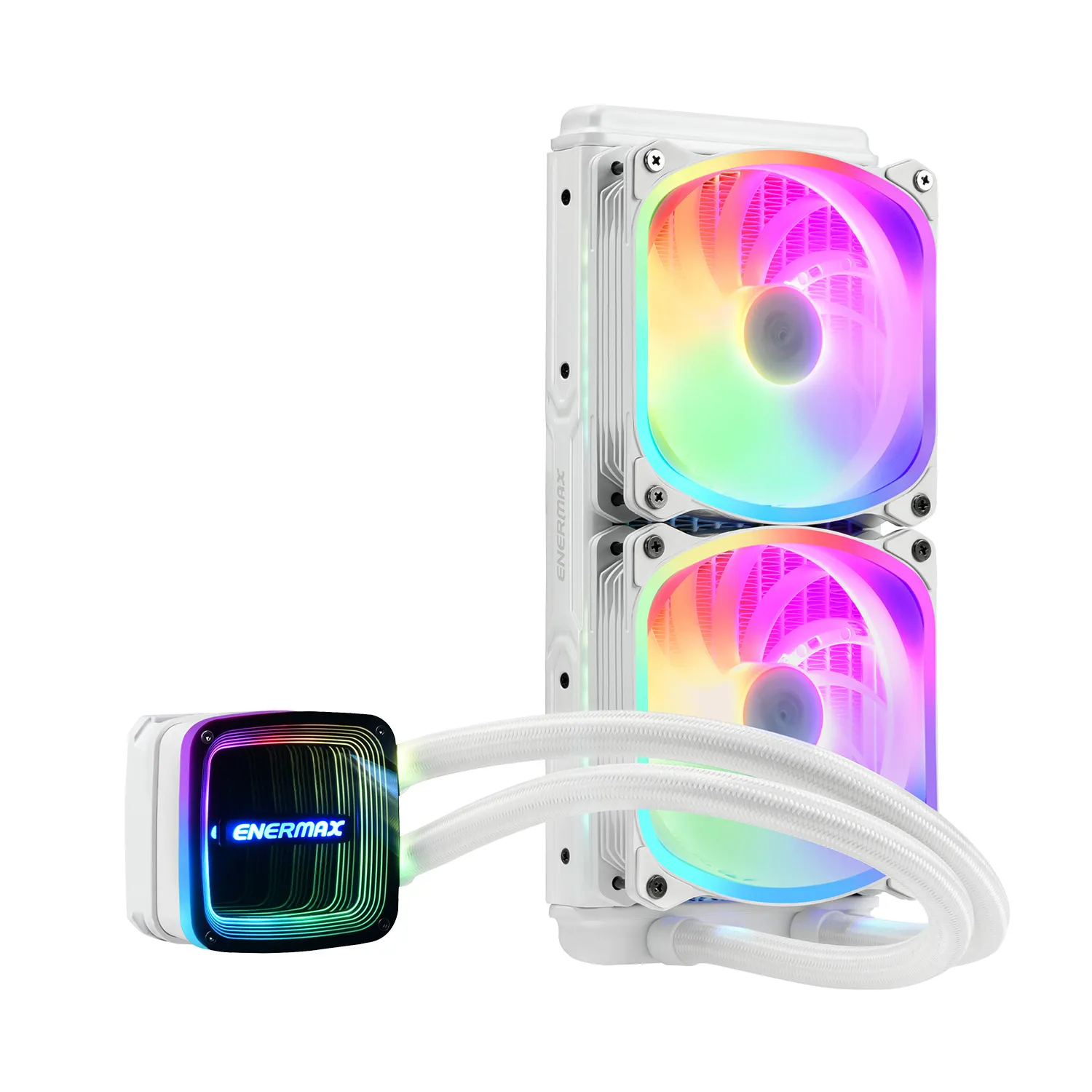 Enermax Aquafusion ADV 240mm, water cooling (white)