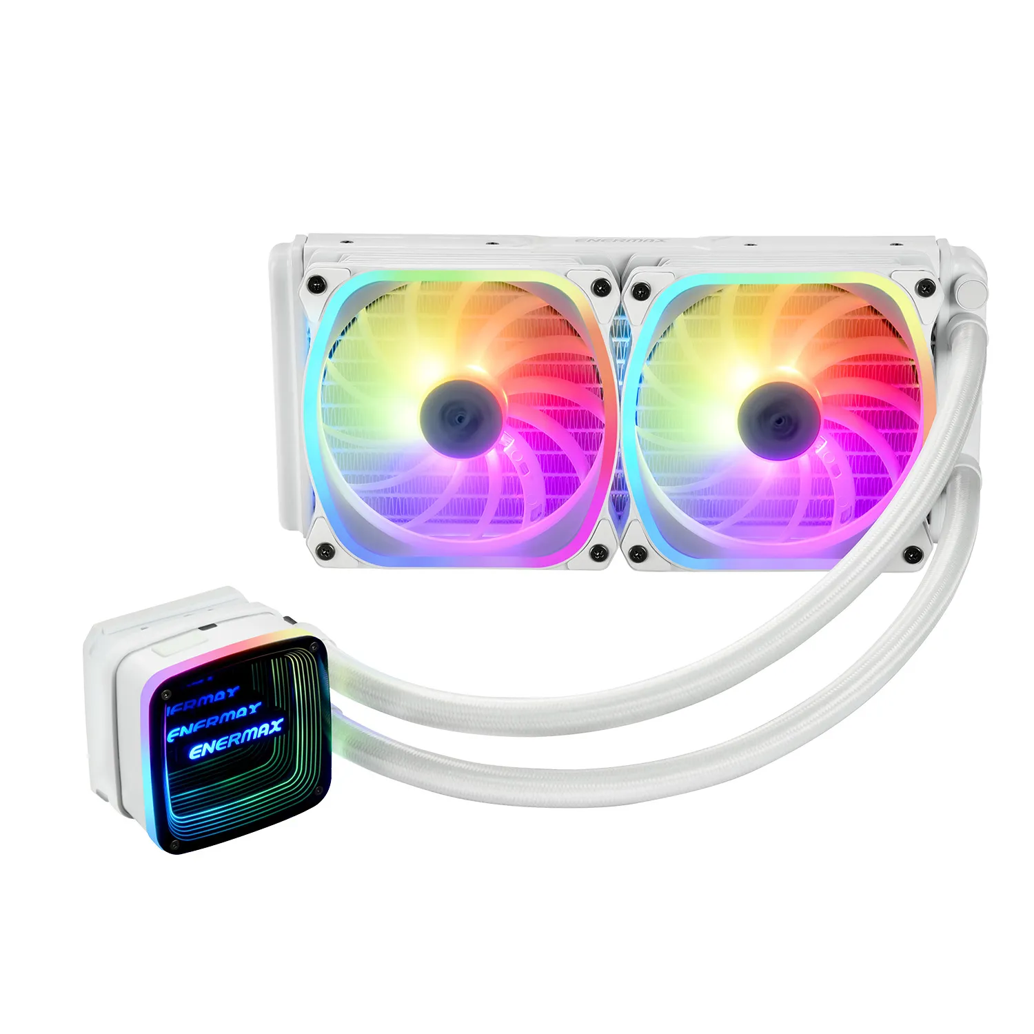 Enermax Aquafusion ADV 240mm, water cooling (white)
