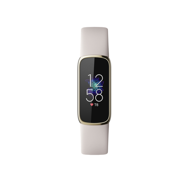 Fitbit Luxe - activity tracker, lunar white/soft gold