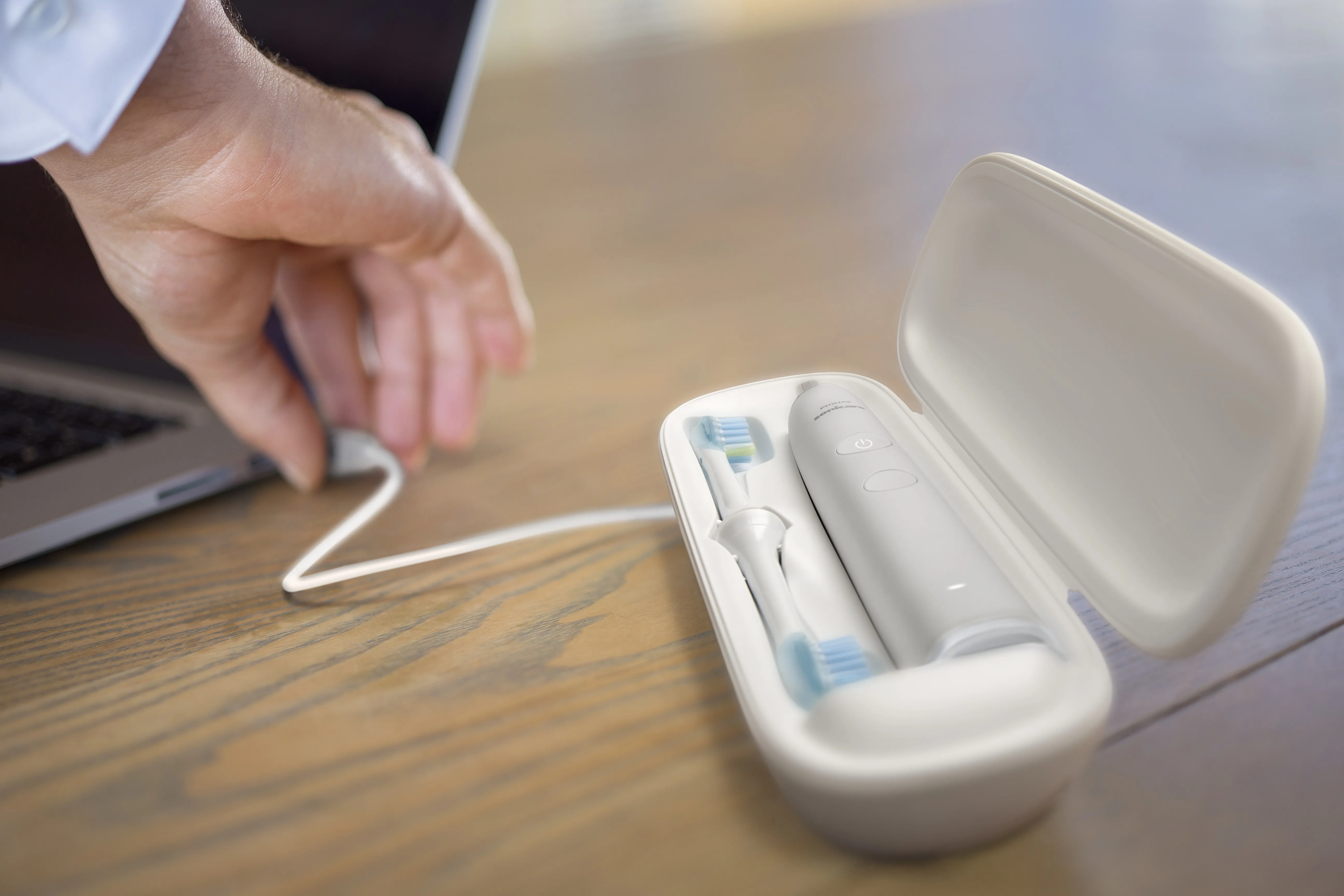 Philips Sonicare DiamondClean 9000 HX9911 - eltandborst, vit