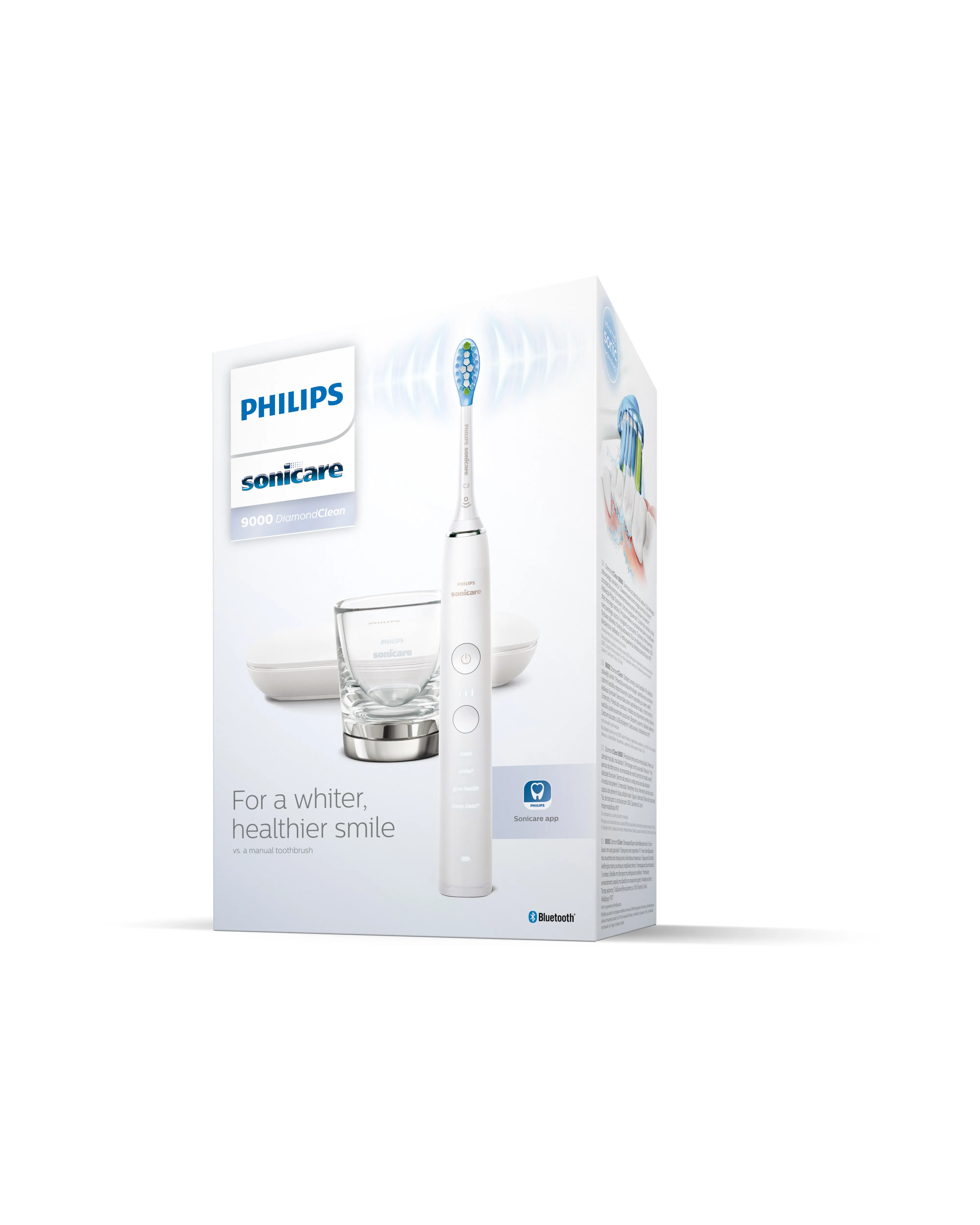 Philips Sonicare DiamondClean 9000 HX9911 - eltandborst, vit