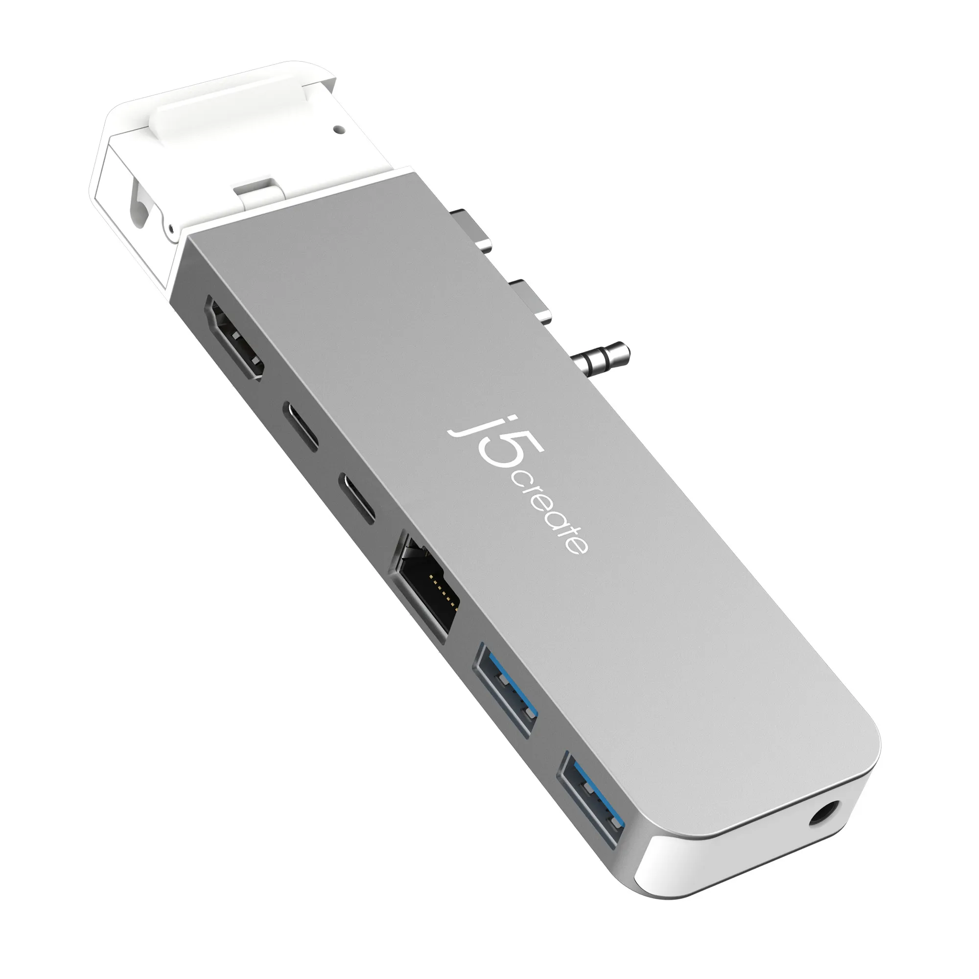 J5 Create 4K60 ELITE PRO USB4 HUB WITH - MAGSAFE KIT SPACE GREY/WHITE
