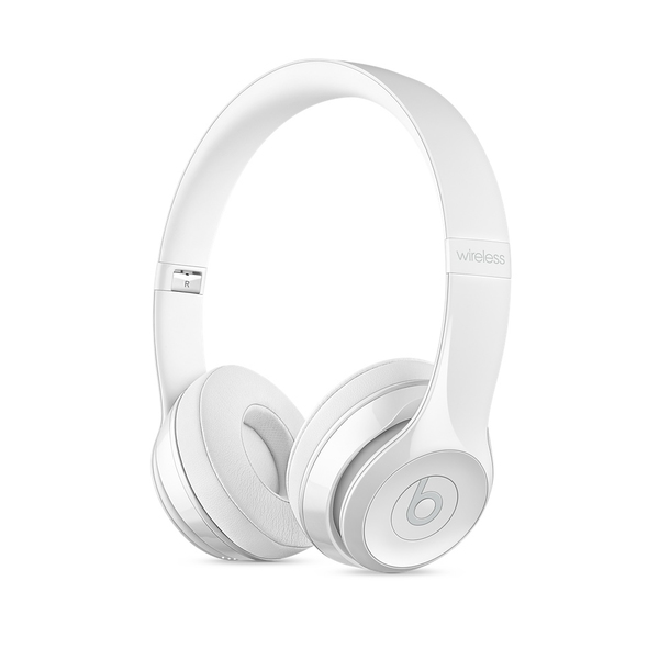 Beats Solo3 Wireless On-Ear Headphones &ndash; Gloss White