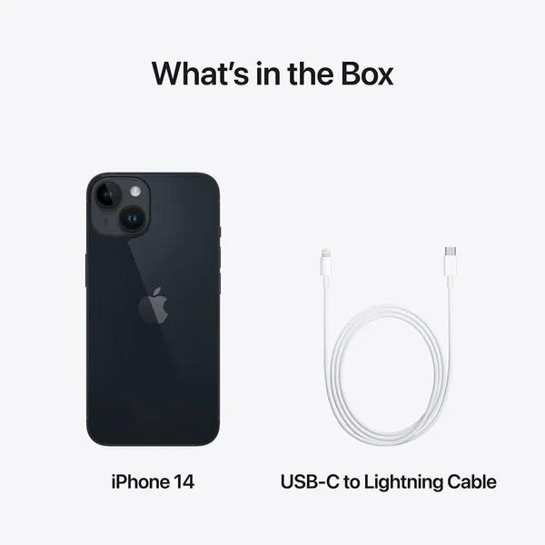 Apple iPhone 14 256GB iOS - mobile phone, Midnight
