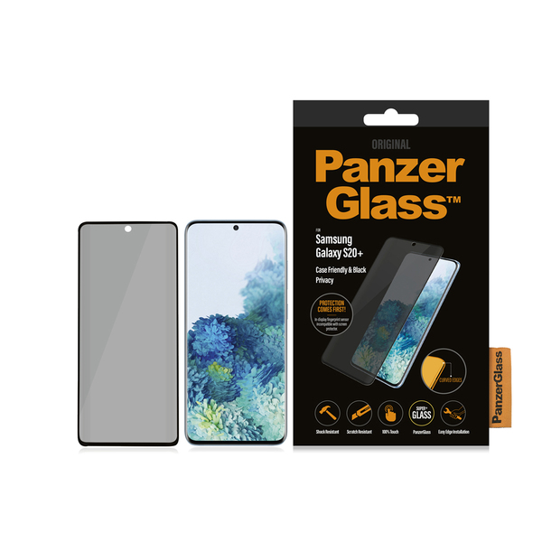 PANZERGLASS SAMSUNG GALAXY S20 PLUS CASE FRIENDLY PRIVACY, BLACK