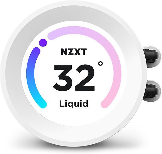 NZXT Kraken Elite 240mm RGB Liquid Cooler, White