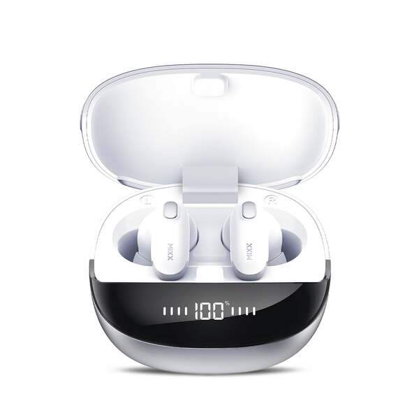 MIXX Headphone Mini Charge 2 In-Ear TWS Qi White