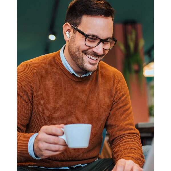 MIXX Headphone Mini Charge 2 In-Ear TWS Qi White