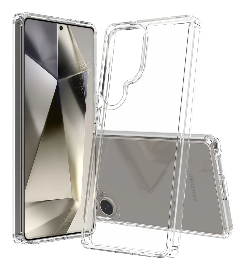 Screenor Bumper, Galaxy S25 Ultra -suojakuori, Läpinäkyvä