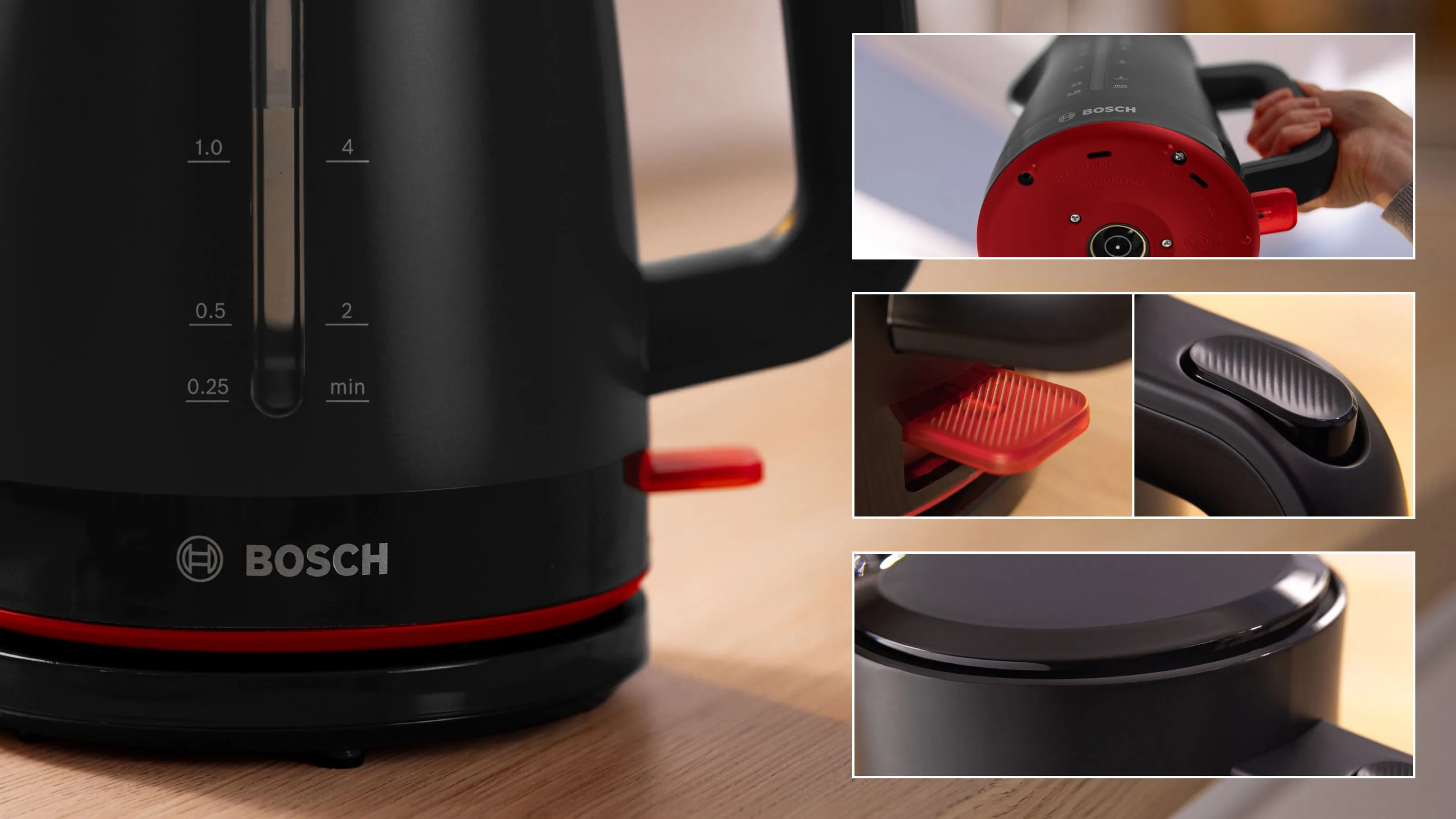 Bosch MyMoment TAT3M124 - leiv&auml;npaahdin, 2 viipaletta, punainen