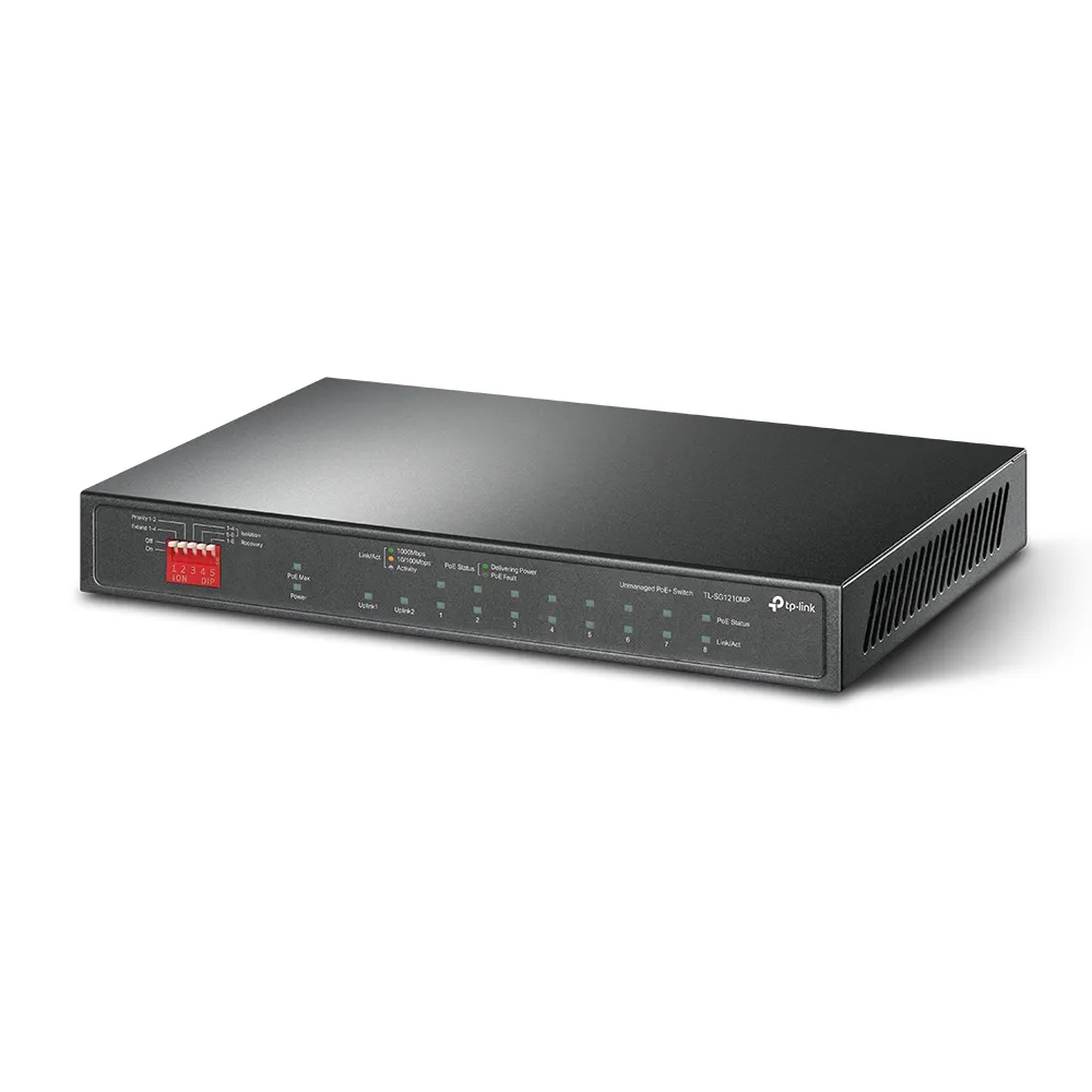 TP-LINK TL-SG1210MP 10-PORT GB DESKTOP POE+ SWITCH