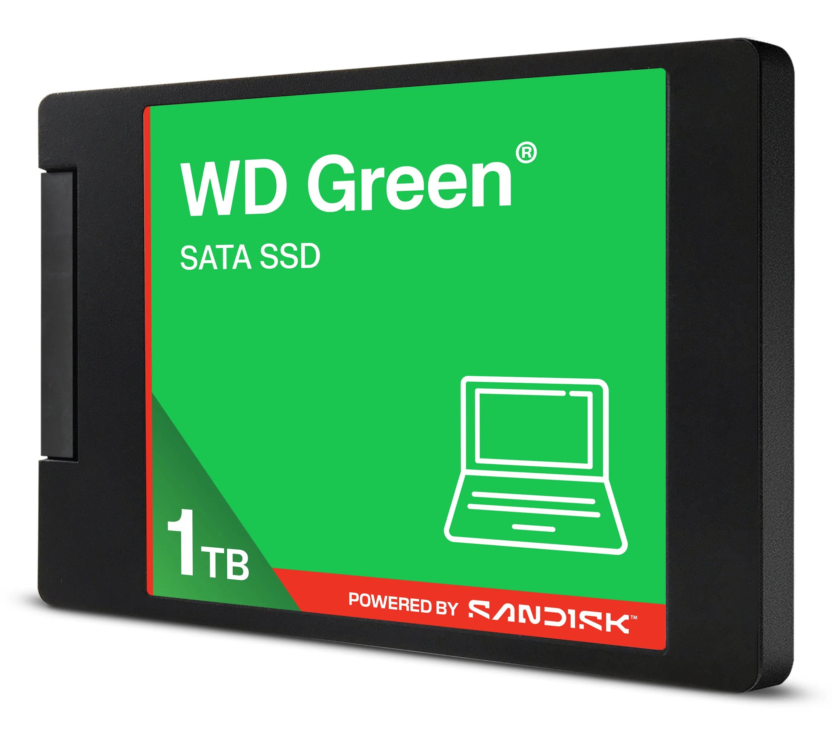 WD Green 1 Tt 2,5" SATA -SSD-levy