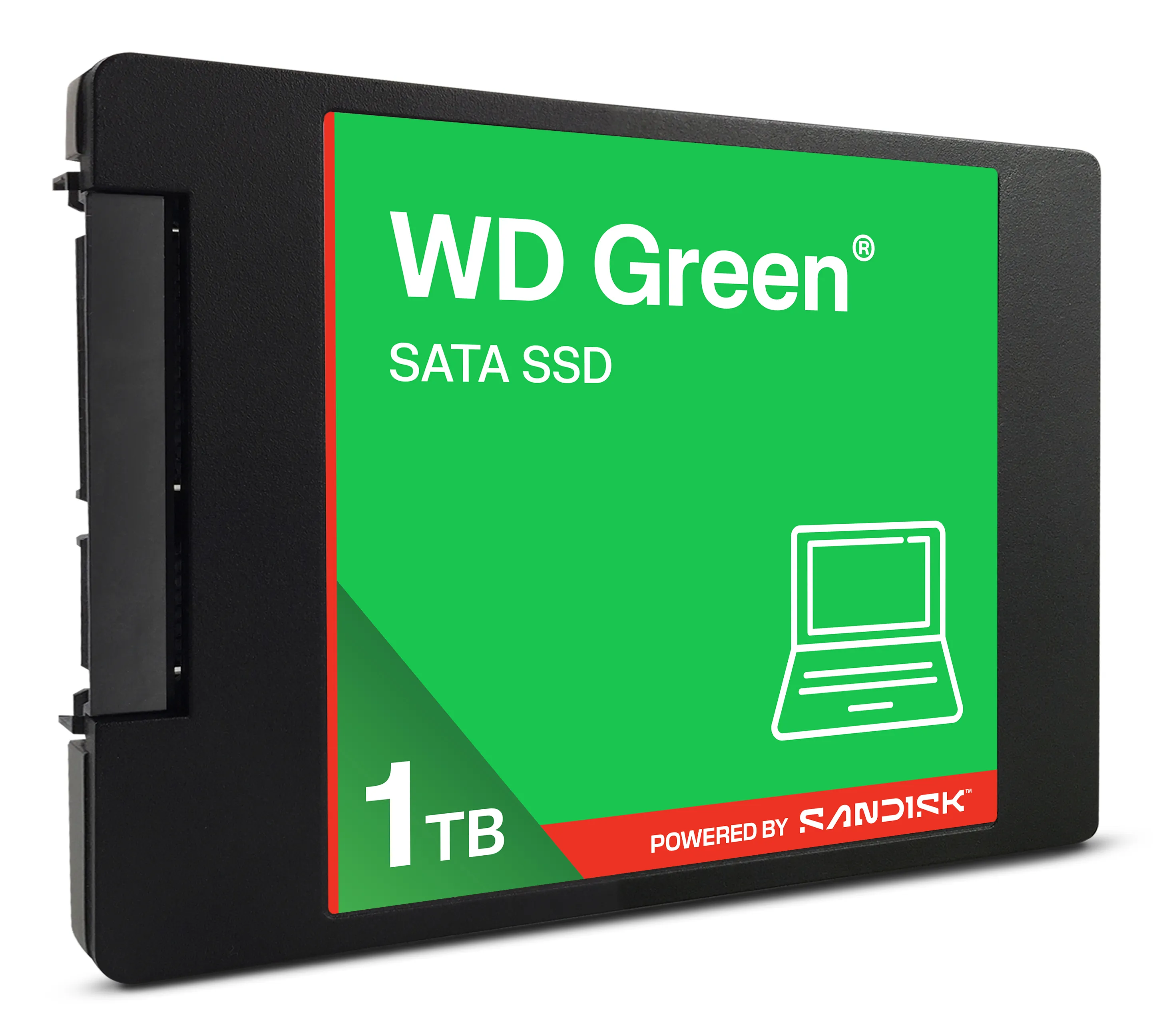 WD Green 1 Tt 2,5" SATA -SSD-levy
