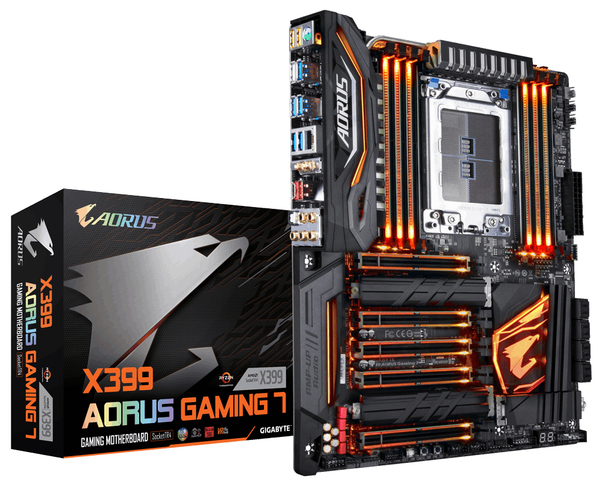 Gigabyte X399 Aorus Gaming ATX-emolevy