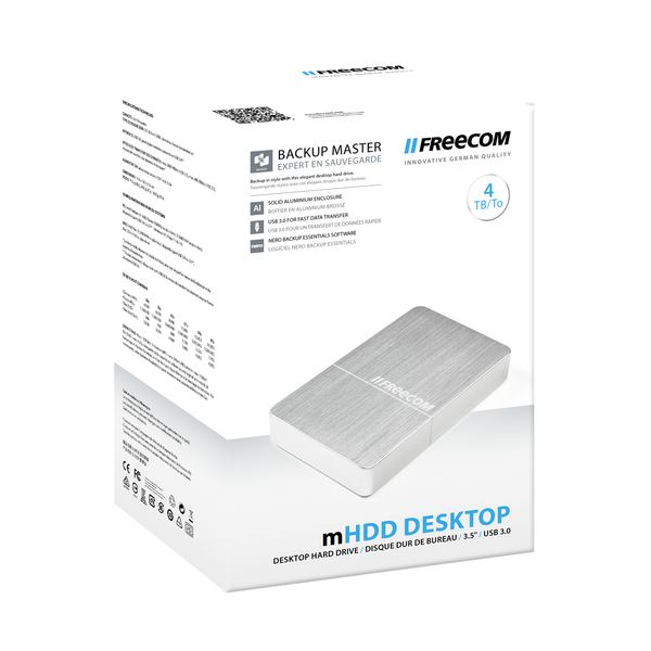 Freecom mHDD Desktop Drive 4 Tt -ulkoinen kovalevy