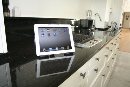 MultiStand Apple iPad 2 &amp; 3. Musta