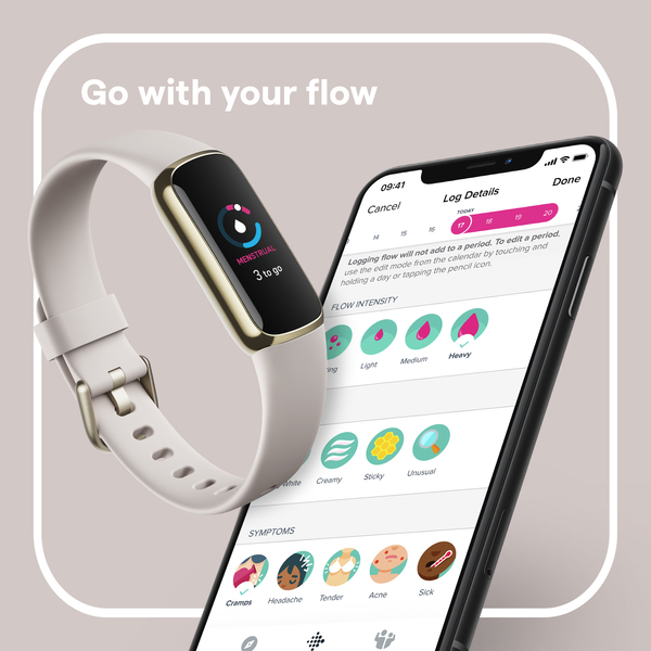 Fitbit Luxe -aktiivisuusranneke, kulta