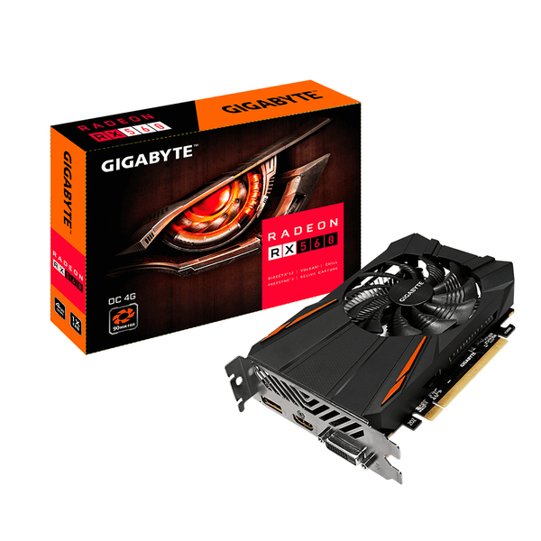 Gigabyte AMD Radeon RX560 OC 4GB, - Graphics card