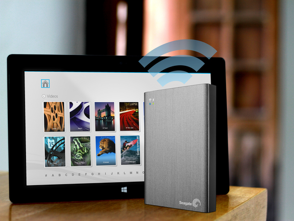 Seagate Wireless Plus 2,5" 1TB Extern WIFI802.11/USB3.0
