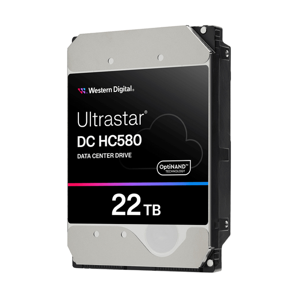 WESTERN DIGITAL ULTRASTAR DC HC580 3.5inch 26.1 22TB 512 7200RPM SATA ULTRA 512E TCG NP3