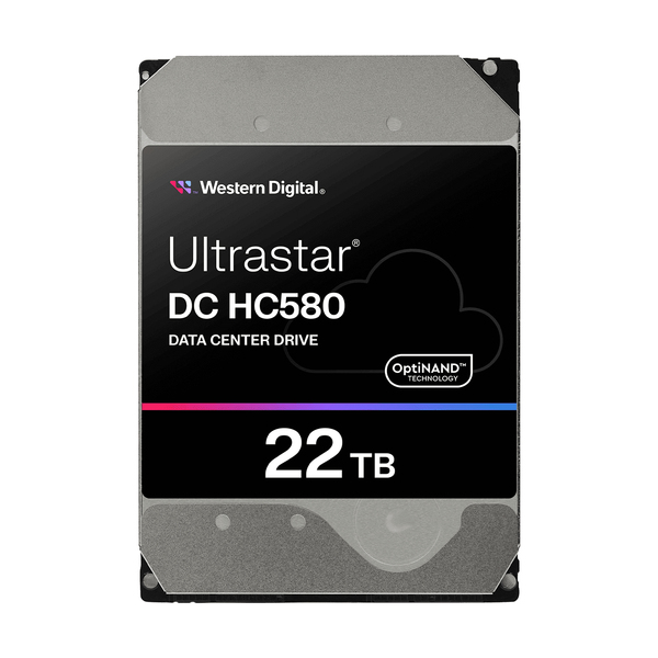 WESTERN DIGITAL ULTRASTAR DC HC580 3.5inch 26.1 22TB 512 7200RPM SATA ULTRA 512E TCG NP3