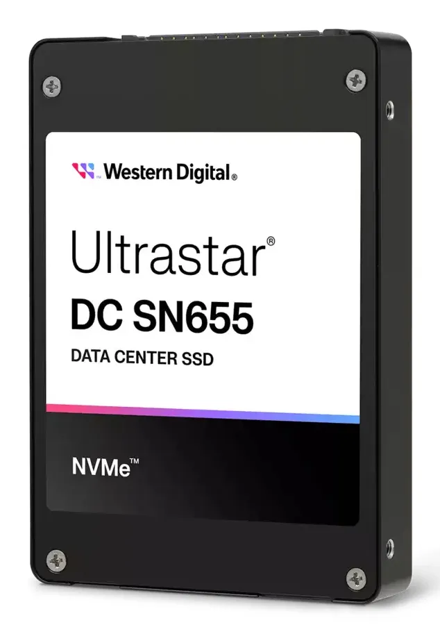 WD Ultrastar DC SN655 3,84 TB, PCIe 4.0, U.3 - SSD