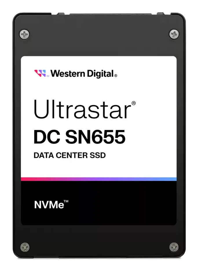 WD Ultrastar DC SN655 3,84 TB, PCIe 4.0, U.3 - SSD