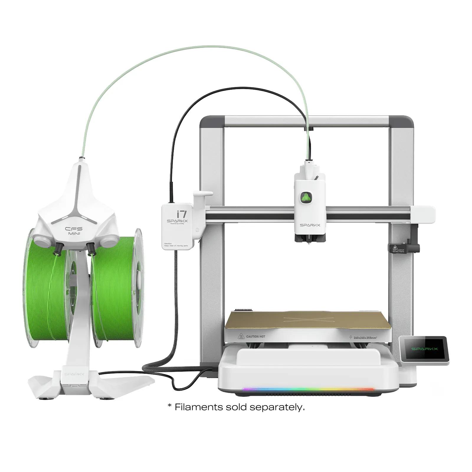 Creality SPARKX i7 260 x 260 x 255 mm - 3D-skrivare
