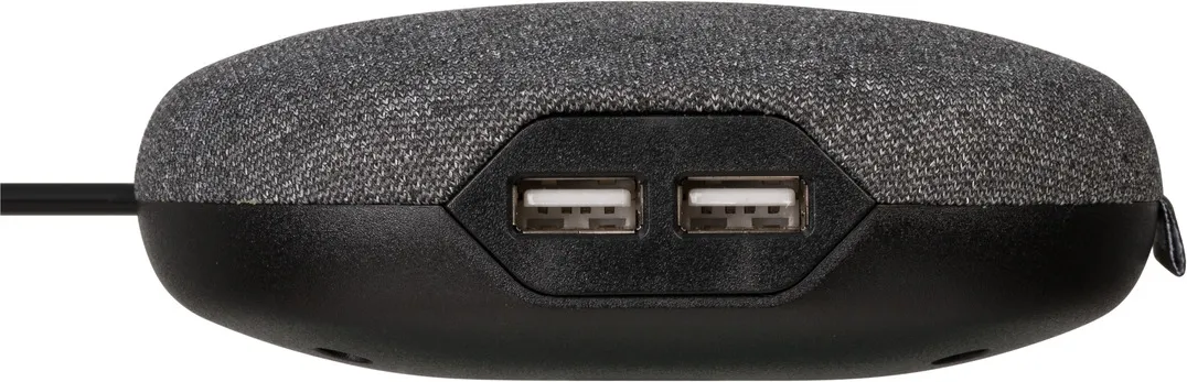Brennenstuhl Estilo charging station with fabric surface, grey
