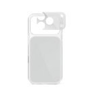 Epico Tile Mag+ Case | iPhone 17 Pro/18 Pro | Grey | Qi2  &  MagSafe Compatible | Camera Island Protector | Crossbody Ready