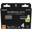 Panasonic Eneloop pro AA-akku 2500mAh 4kpl/pkt. Sisältää kotelon.