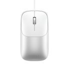 Satechi Slim LX Wired Mouse, Silver
