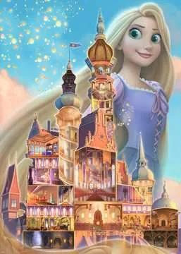 Ravensburger Disney Castle: Rapunzel -palapeli, 1000 palaa