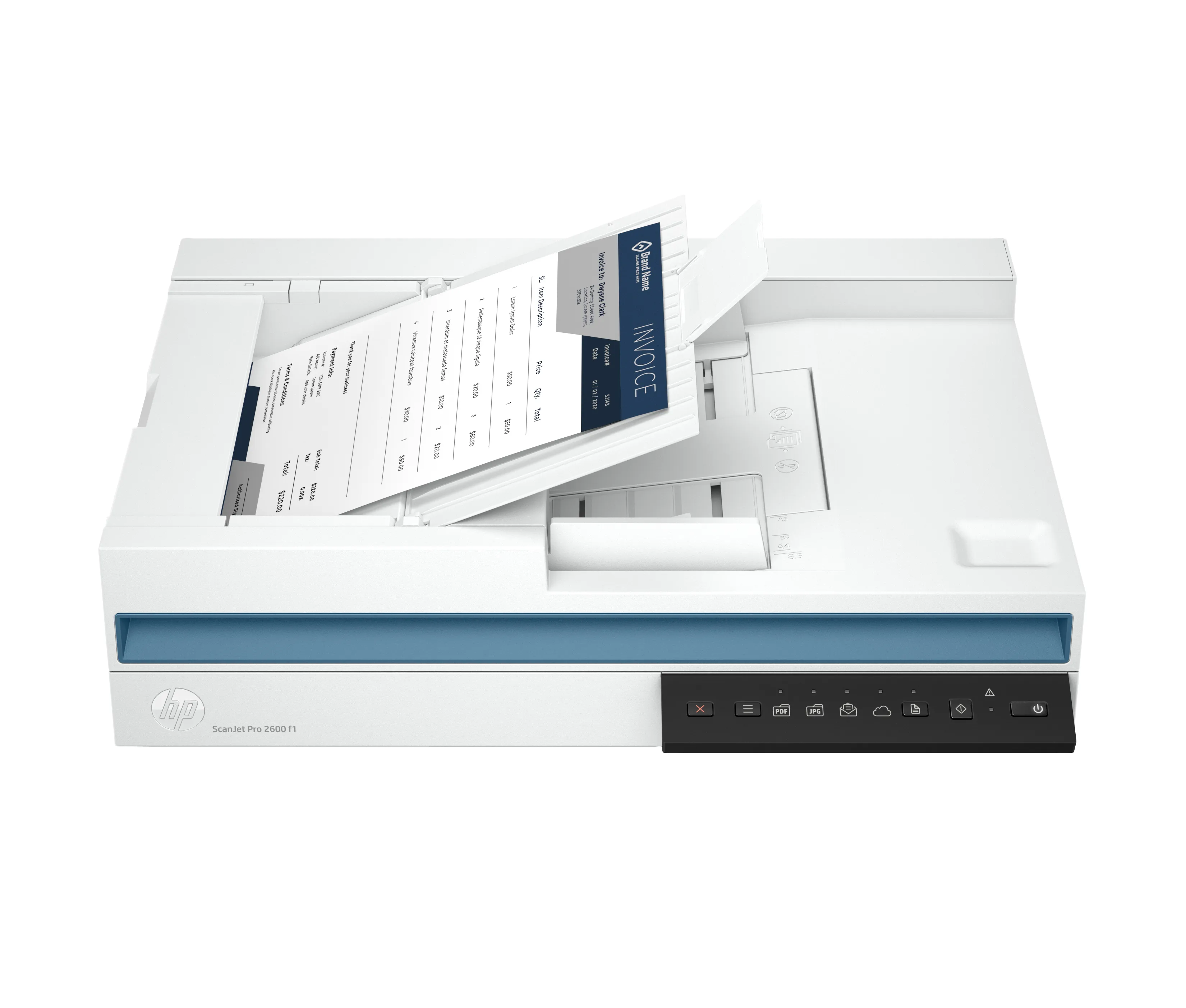 HP ScanJet Pro 2600 f1 Scanner HP SJ Pro 2600 f1 Scanner:Eu Mltlang