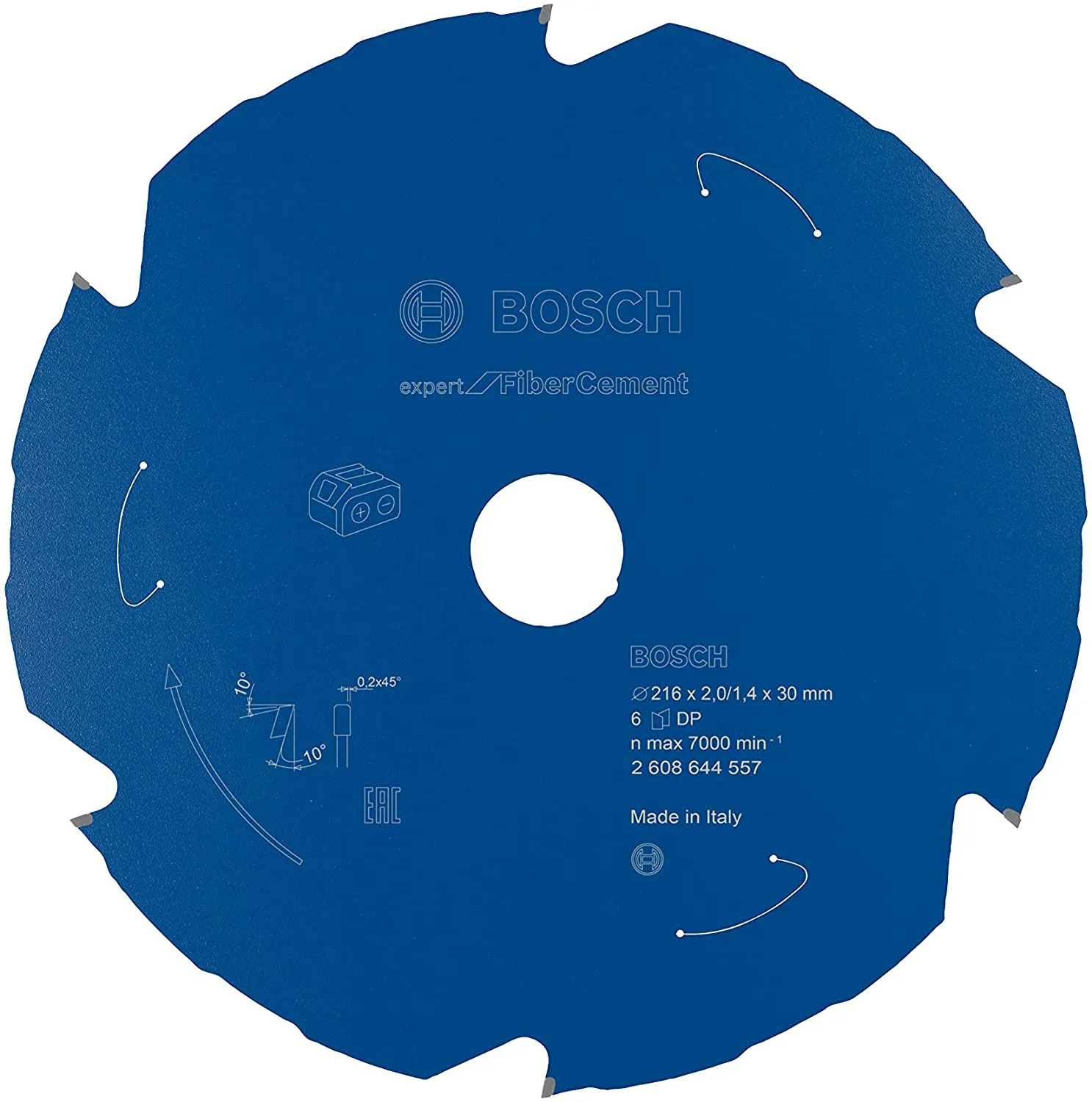 Bosch circular saw blade&nbsp;EfFC 216x30x2 / 1.4x6T -&nbsp;2608644557