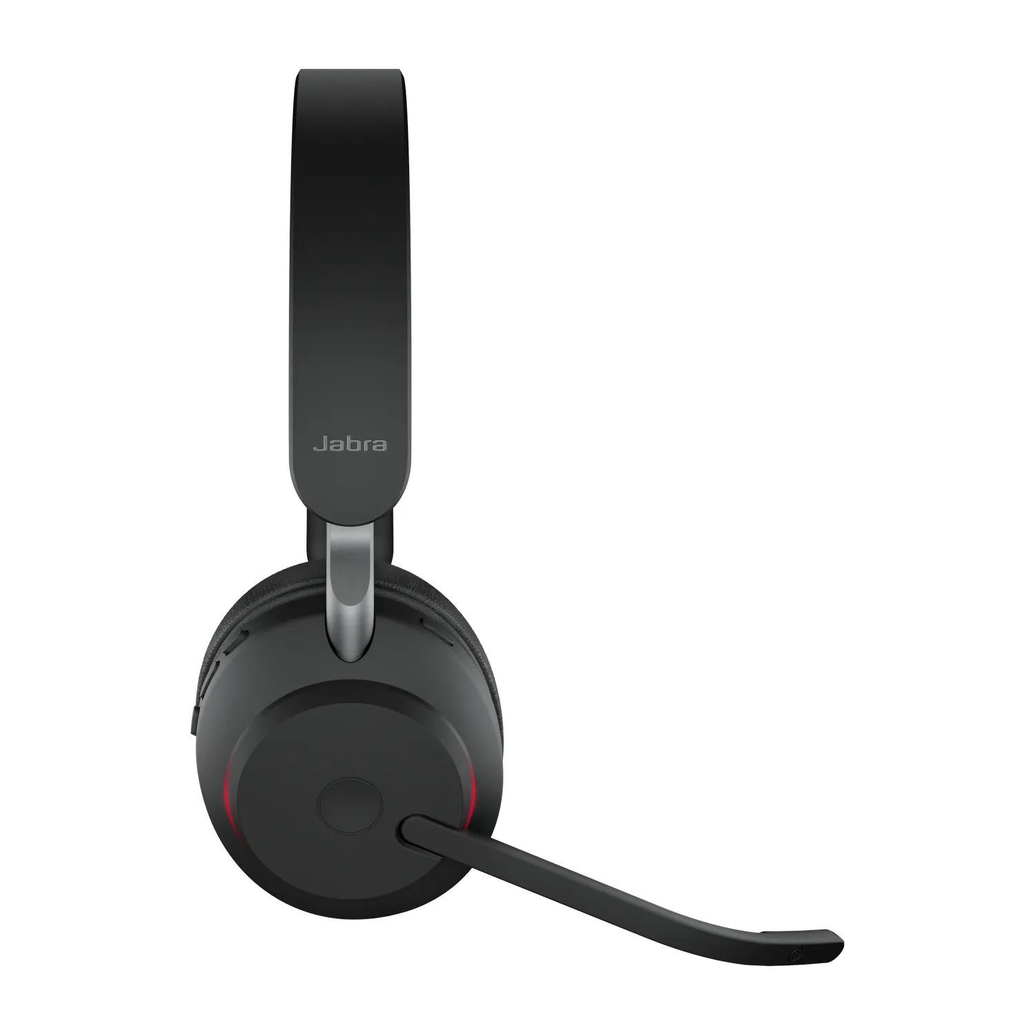 Jabra Evolve2 65 UC -langaton stereokuulokemikrofoni + latausteline ja USB-A-sovitin, musta