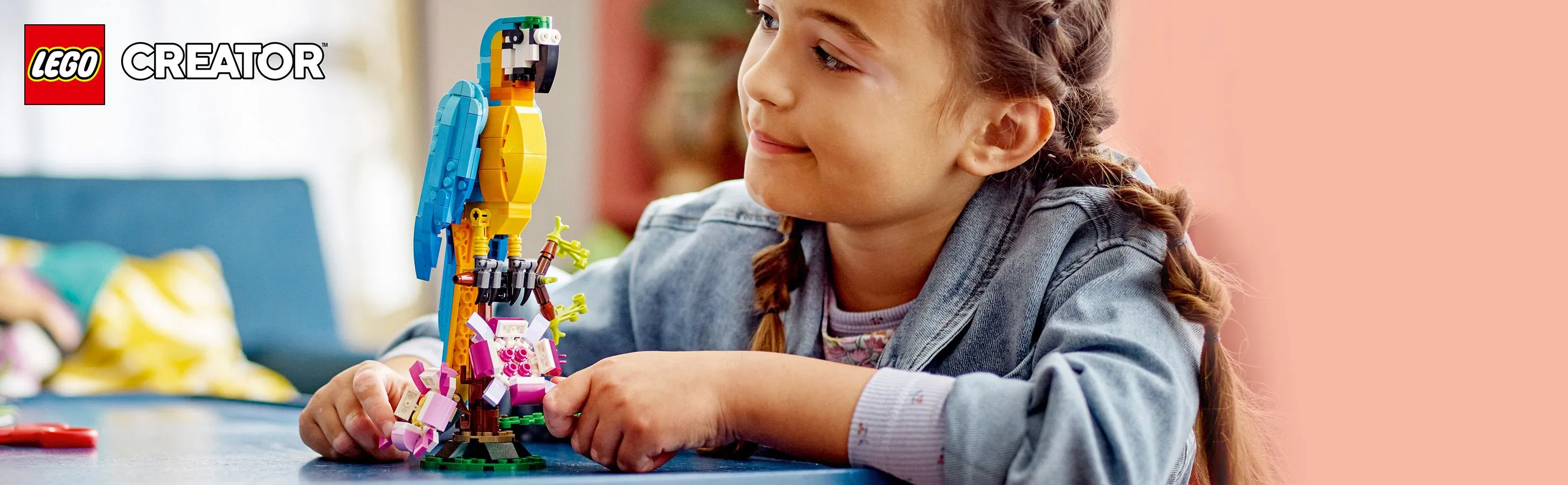 LEGO Creator 3in1 Exotic Parrot 31136