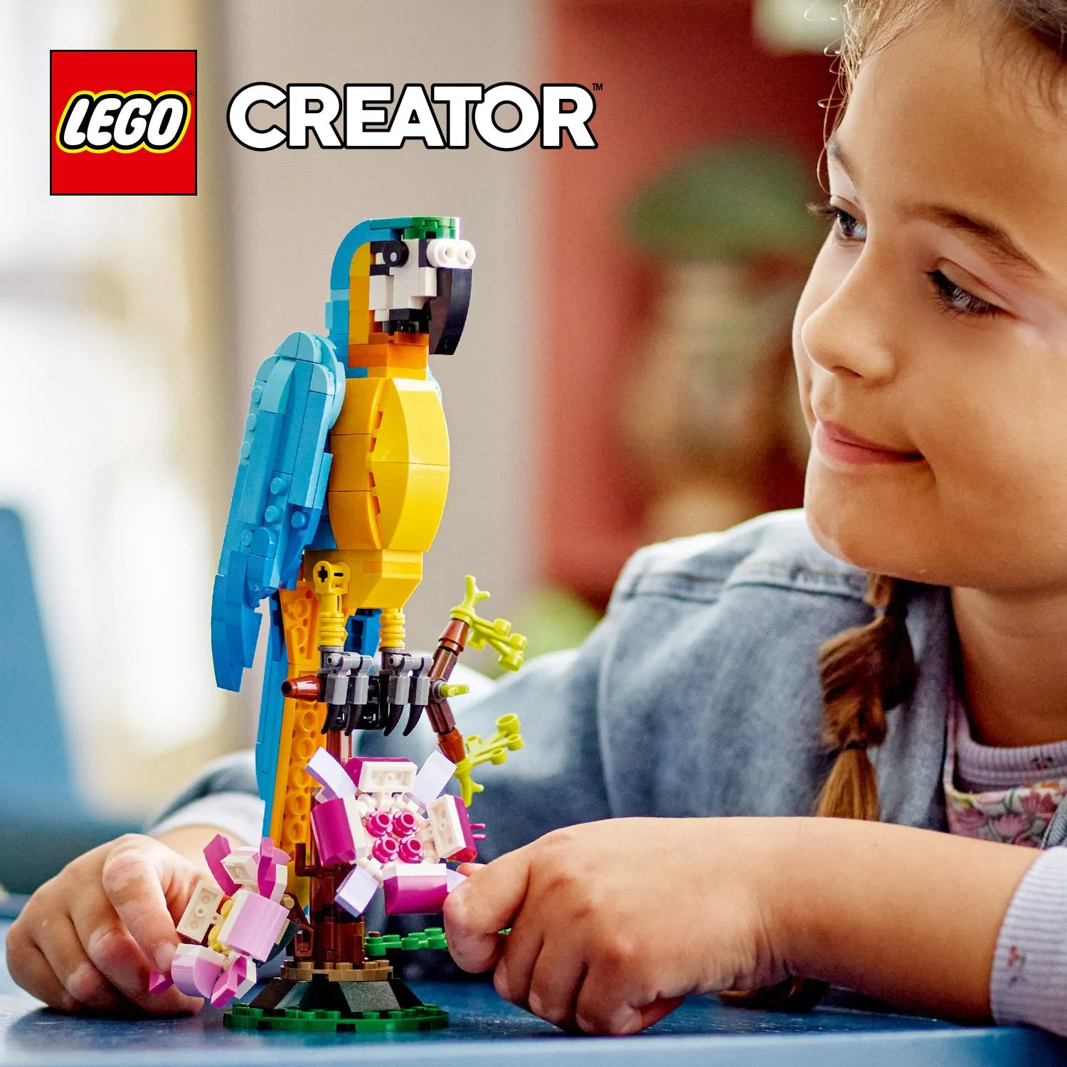 LEGO Creator 3in1 Exotic Parrot 31136