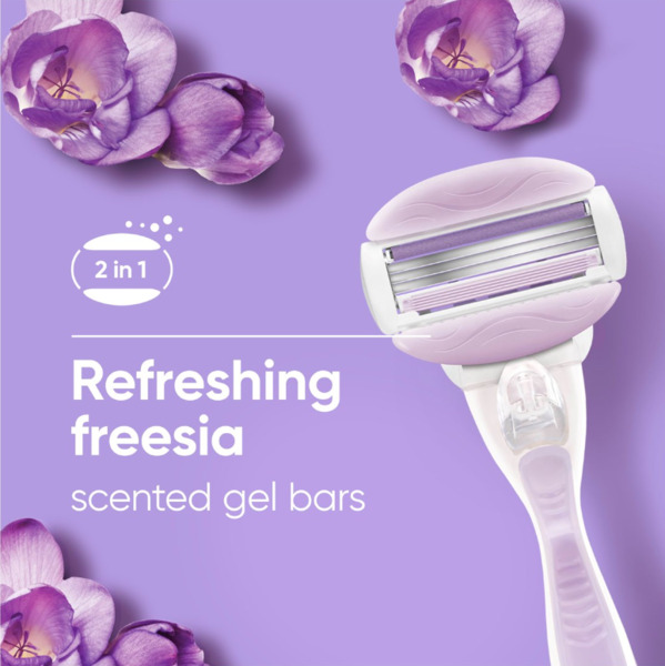 Gillette Venus ComfortGlide Breeze -vaihtoter&auml;t, 8 kappaletta