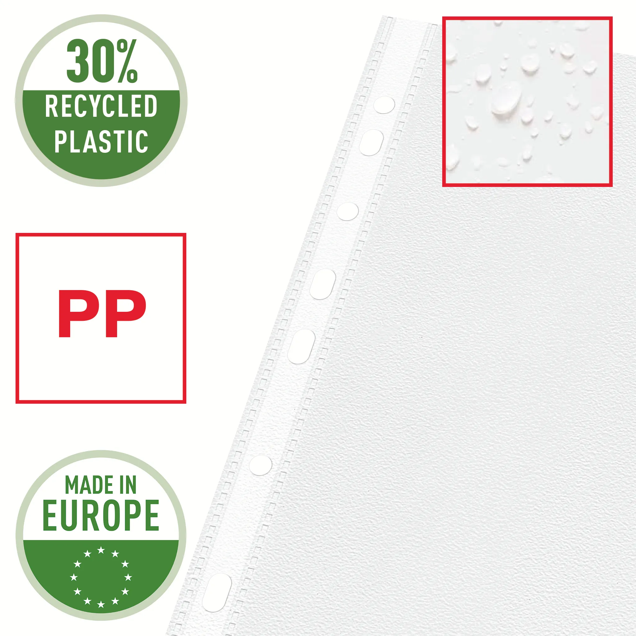 Pocket Premium textured 75my A3L TO (50)